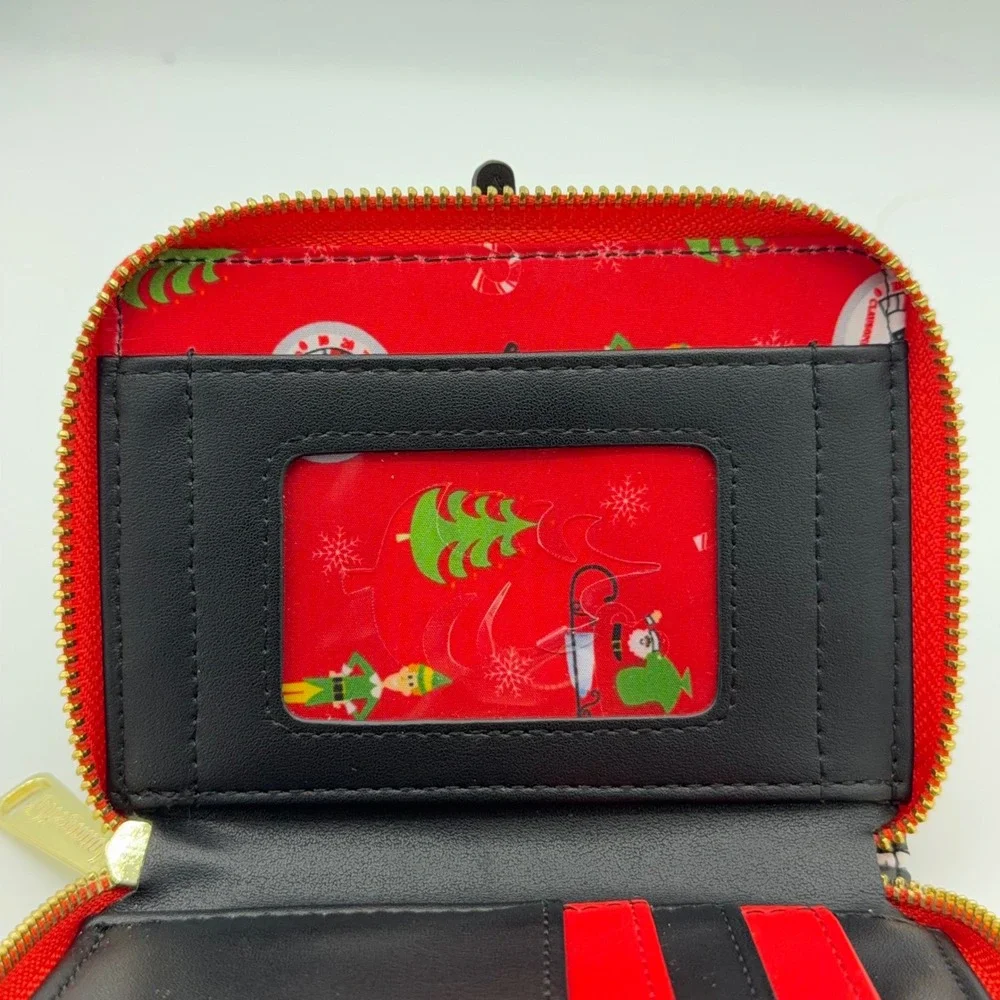 Loungefly Wallet Elf Movie Womens OS Buddy The Elf NYC Skyline Zip‎ Around Black